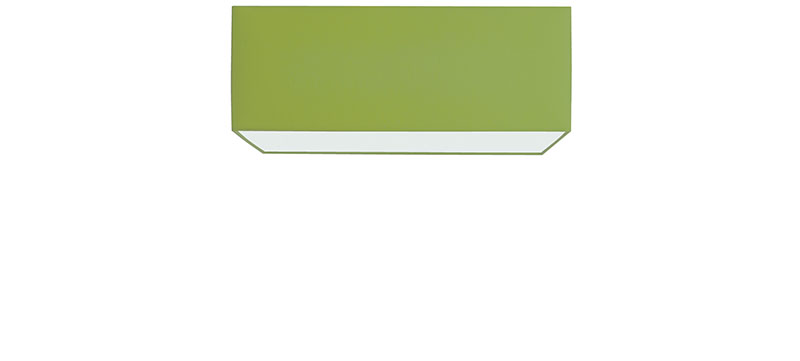 Chintz Stoff grasgrün, auf weißer Trägerfolie
