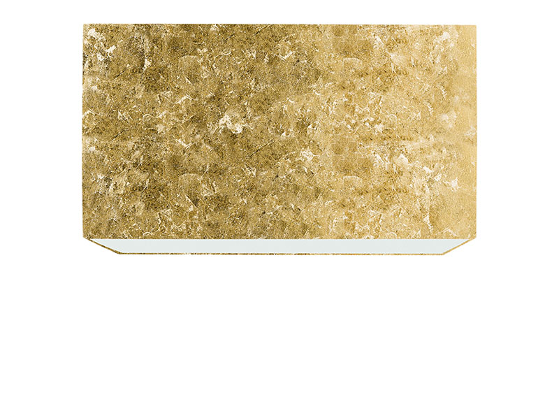 Blattgold, auf transparenter Trägerfolie